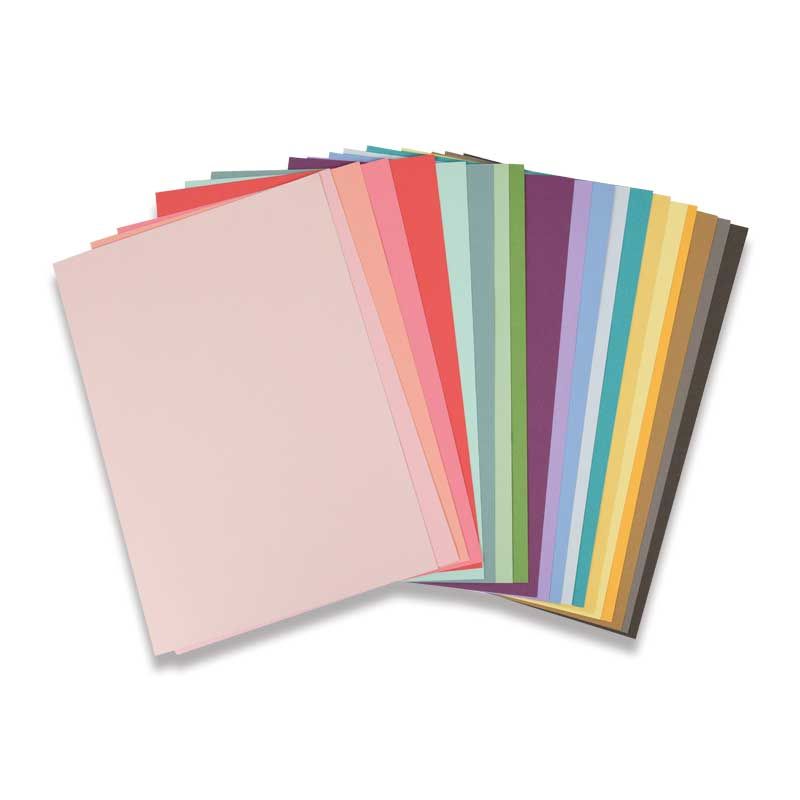 Accessory Cardstock Sheets 80Pk (20 Colours) - Al Masam Stationery LLC Main image