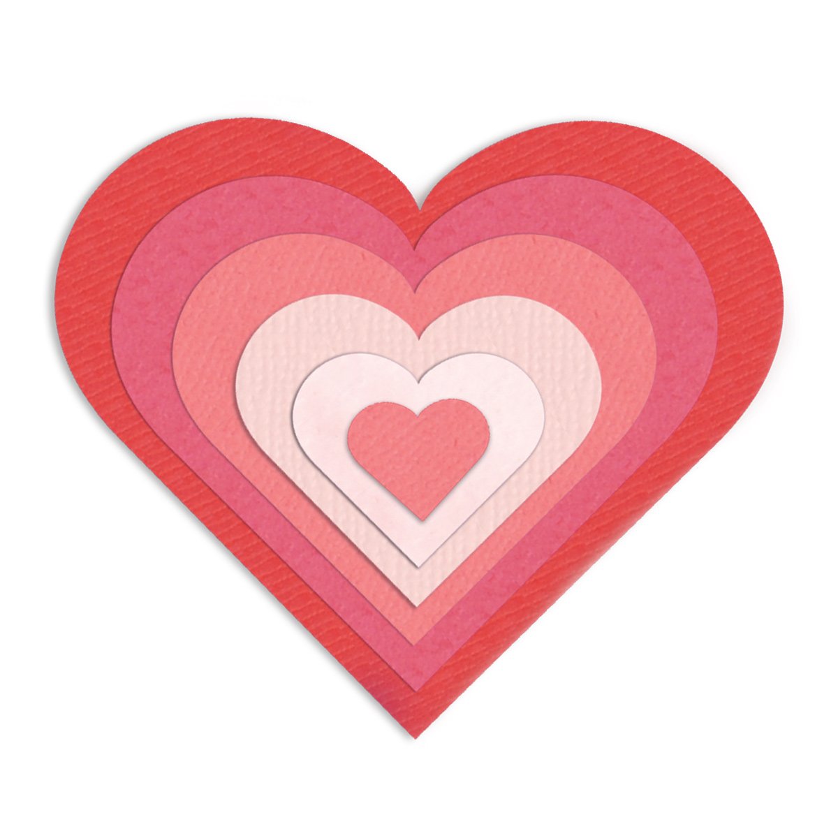 Framelits Die Set 6Pk Hearts - Al Masam Stationery LLC Main image