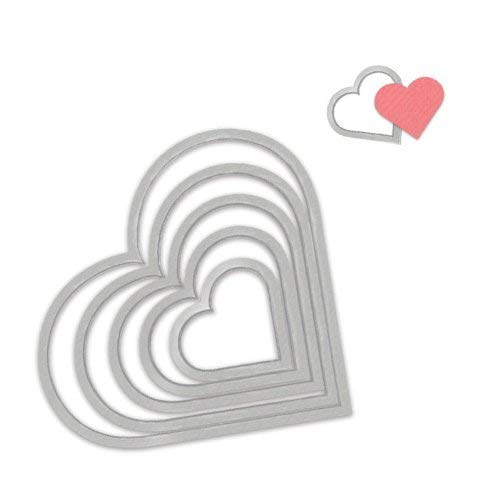 Framelits Die Set 6Pk Hearts Secondary image