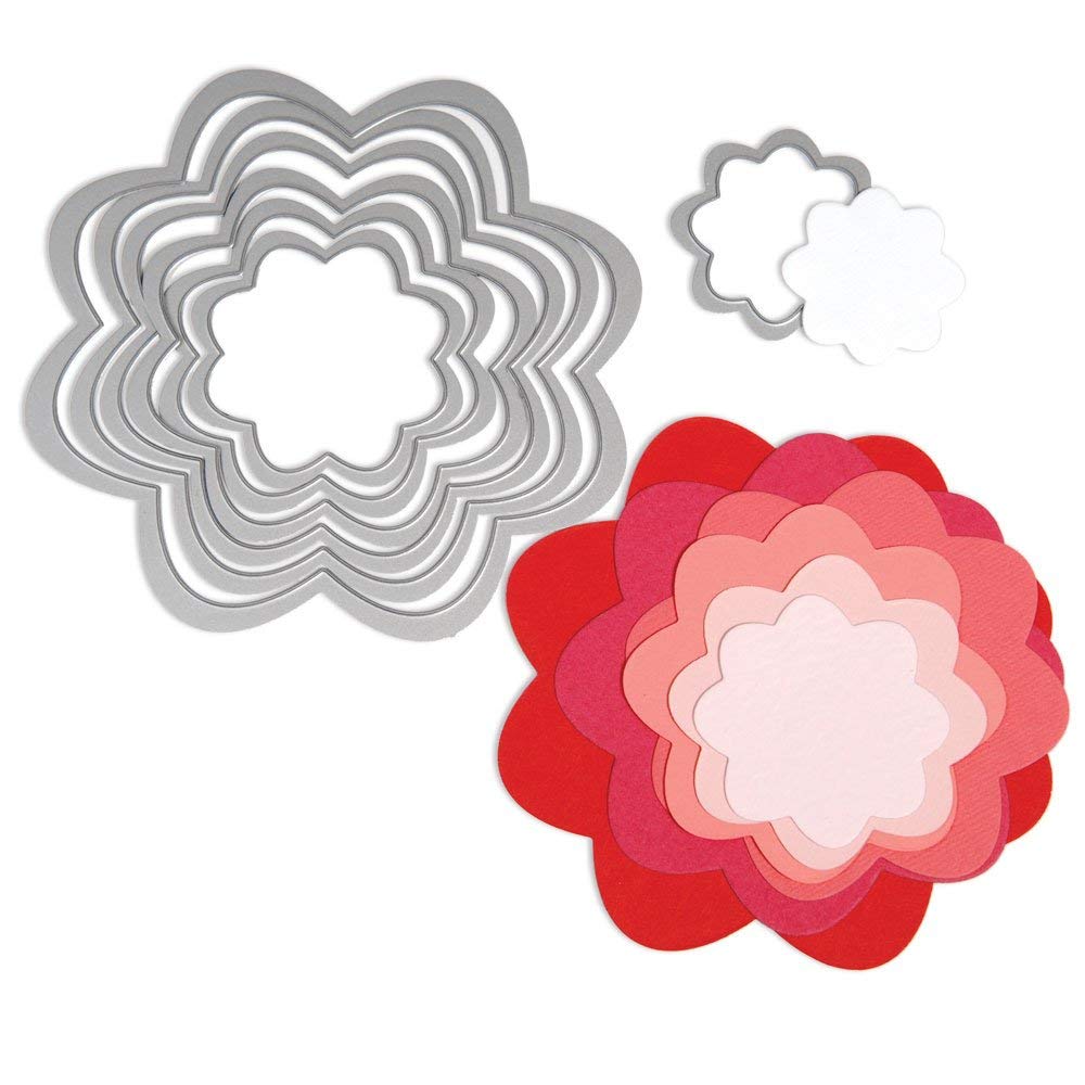 Framelits Die Set 7Pk Flowers - Al Masam Stationery LLC Main image