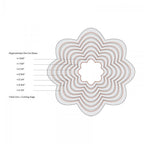 Framelits Die Set 7Pk Flowers - Al Masam Stationery LLC