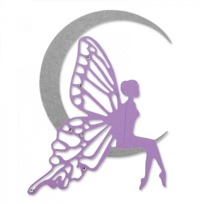 Thinlits Die Fairy Moon By Jennifer Ogborn - SIZ 663369 - Al Masam Stationery LLC Main image