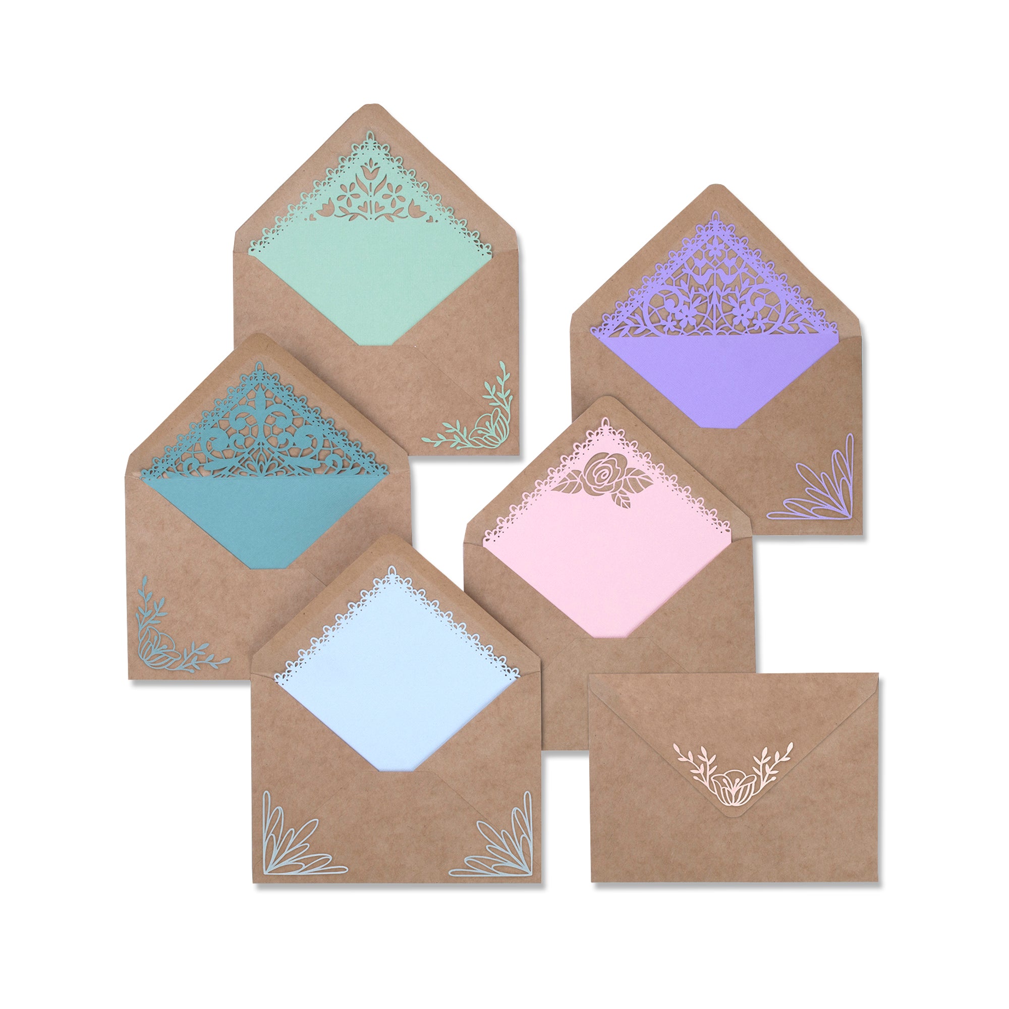 Thinlits Die Set 10Pk Envelope Liners Intricate By Katelyn Lizardi - SIZ 663586 - Al Masam Stationery LLC Main image