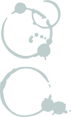 Thinlits Die Set 2Pk Coffee Marks By Pete Hughes - Al Masam Stationery LLC