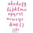 Thinlits Die Set 38Pk Brush Lowercase Alpha By Debi Potter - Al Masam Stationery LLC