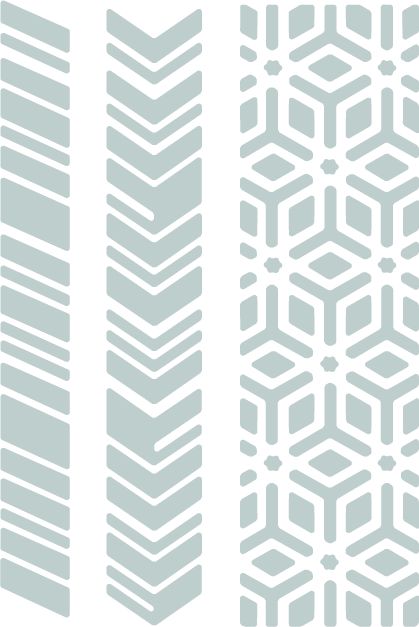Thinlits Die Set 3Pk Borders By Pete Hughes Secondary image
