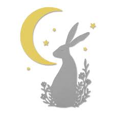 Thinlits Die Set 3Pk Midnight Hare By Sophie Guilar - SIZ 663316 - Al Masam Stationery LLC Main image