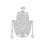 Thinlits Die Set 4Pk Hand Charm By Sophie Guilar - SIZ 663367 - Al Masam Stationery LLC