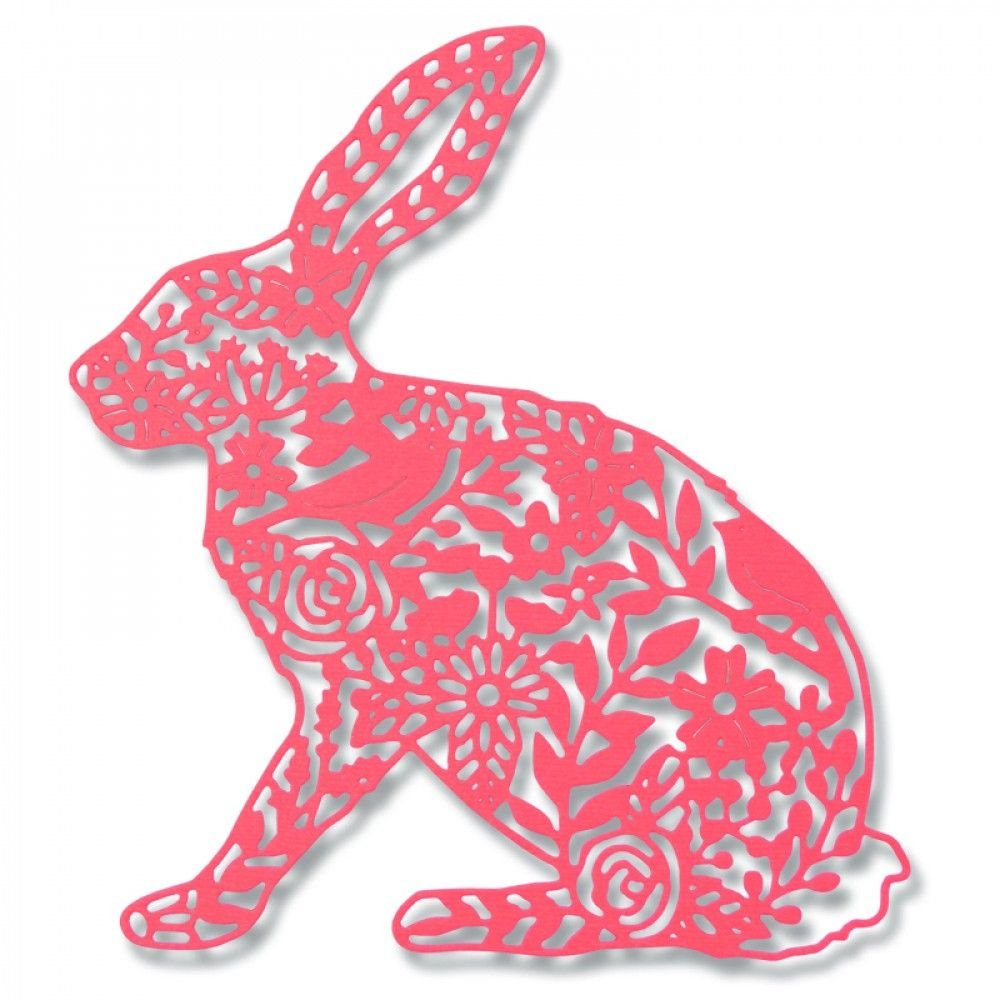 Thinlits Die Wild Rabbit By Georgia Low - Al Masam Stationery LLC Main image