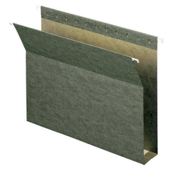 SMEAD BOX BOTTOM HANGING FILE FOLDERS 2 INCH EXPANSION GREEN - Al Masam Stationery LLC