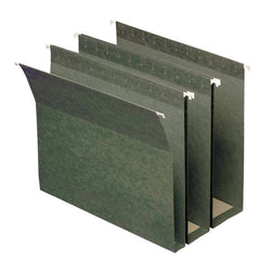 SMEAD BOX BOTTOM HANGING FILE FOLDERS 2 INCH EXPANSION GREEN - Al Masam Stationery LLC