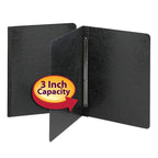 SMEAD PRESSGUARD REPORT COVER METAL PRONG WITH COMPRESSOR SIDE FASTENER 3 INCH CAPACITY BLACK - Al Masam Stationery LLC