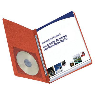 SMEAD PRESSGUARD REPORT COVER METAL PRONG WITH COMPRESSOR SIDE FASTENER 3 INCH CAPACITY RED - Al Masam Stationery LLC