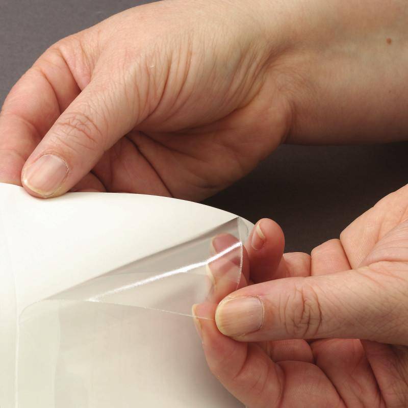 SMEAD SELF-ADHESIVE POLY CD/DVD POCKET CLEAR Secondary image