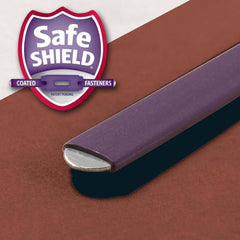 SMEAD PRESSBOARD CLASSIFICATION FILE FOLDER WITH SAFE SHIELD DIVIDERS 2" RED - Al Masam Stationery LLC