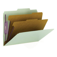 SMEAD PRESSBOARD CLASSIFICATION FOLDER WITH SAFE SHIELD GREEN - Al Masam Stationery LLC