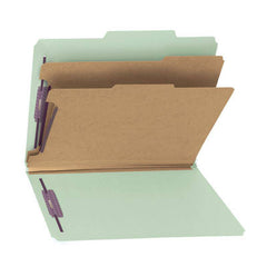 SMEAD PRESSBOARD CLASSIFICATION FOLDER WITH SAFE SHIELD GREEN - Al Masam Stationery LLC