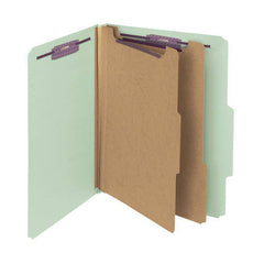 SMEAD PRESSBOARD CLASSIFICATION FOLDER WITH SAFE SHIELD GREEN - Al Masam Stationery LLC