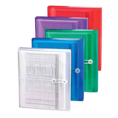 SMEAD POLY ENVELOPE 1-1/4 INCH EXPANSION STRING TIE CLOSURE SIDE LOAD CLEAR - Al Masam Stationery LLC Main image