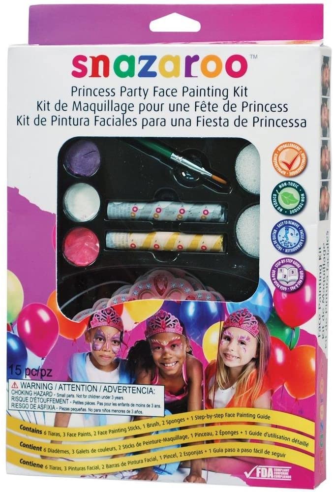 Snazaroo Face Paint Princess Party, Multicolor - Al Masam Stationery LLC