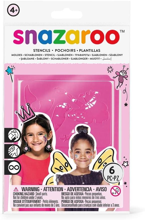 Snazaroo Face Paint Stencils, Multicolor - Al Masam Stationery LLC