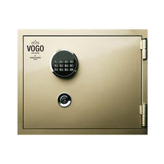 Shinjin Vogo Safes Fire Resistant Safe, Model VGF-360 White Crystal With Electronic Lock