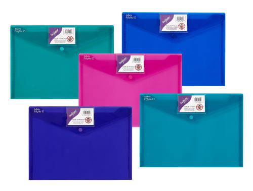 Polyfi e ID Electra  Asstd A4 Cols Pack of 5 - Al Masam Stationery LLC Main image