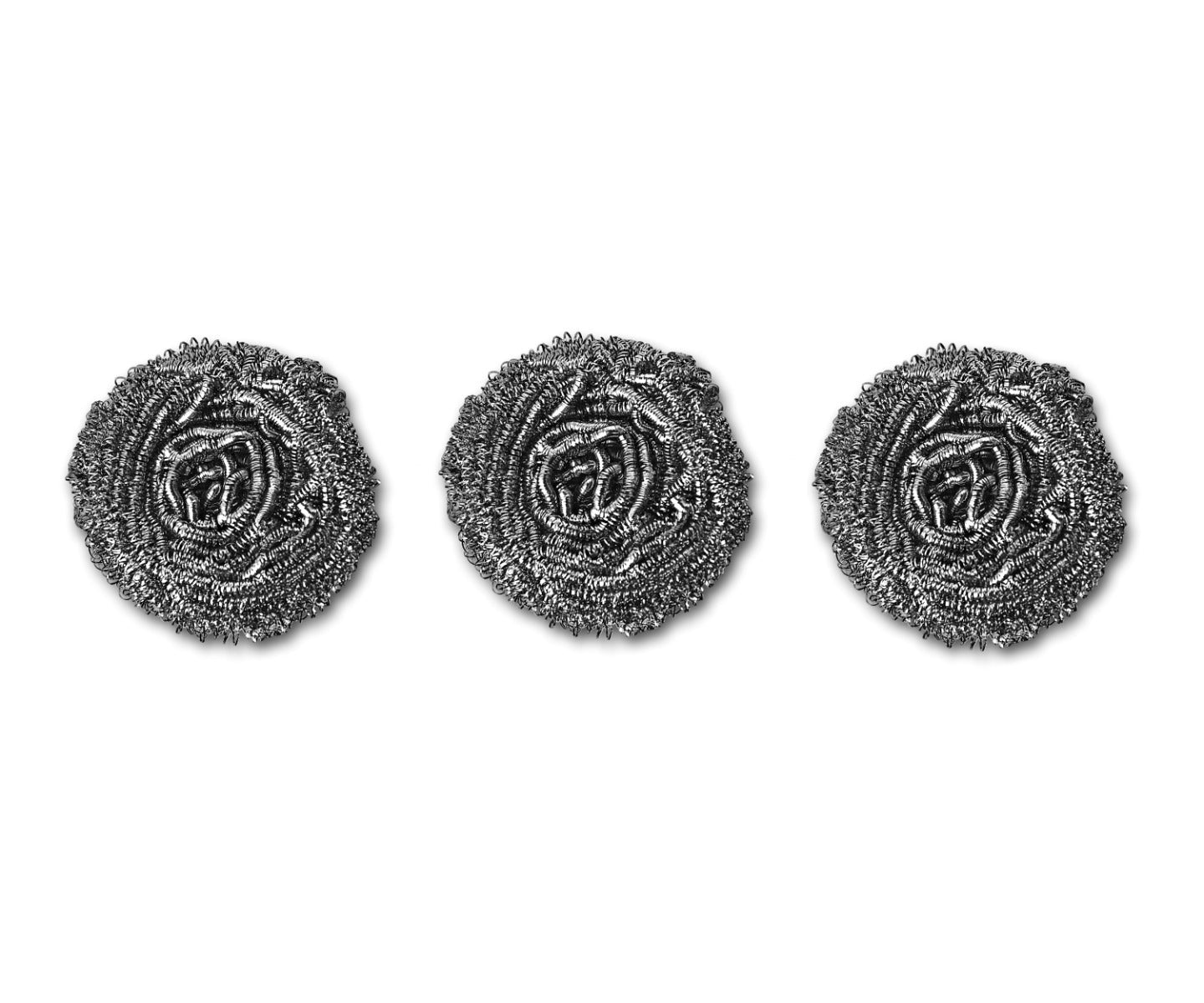 Spotzero Stainless Steel Scourer Pack 3pc - Al Masam Stationery LLC Main image