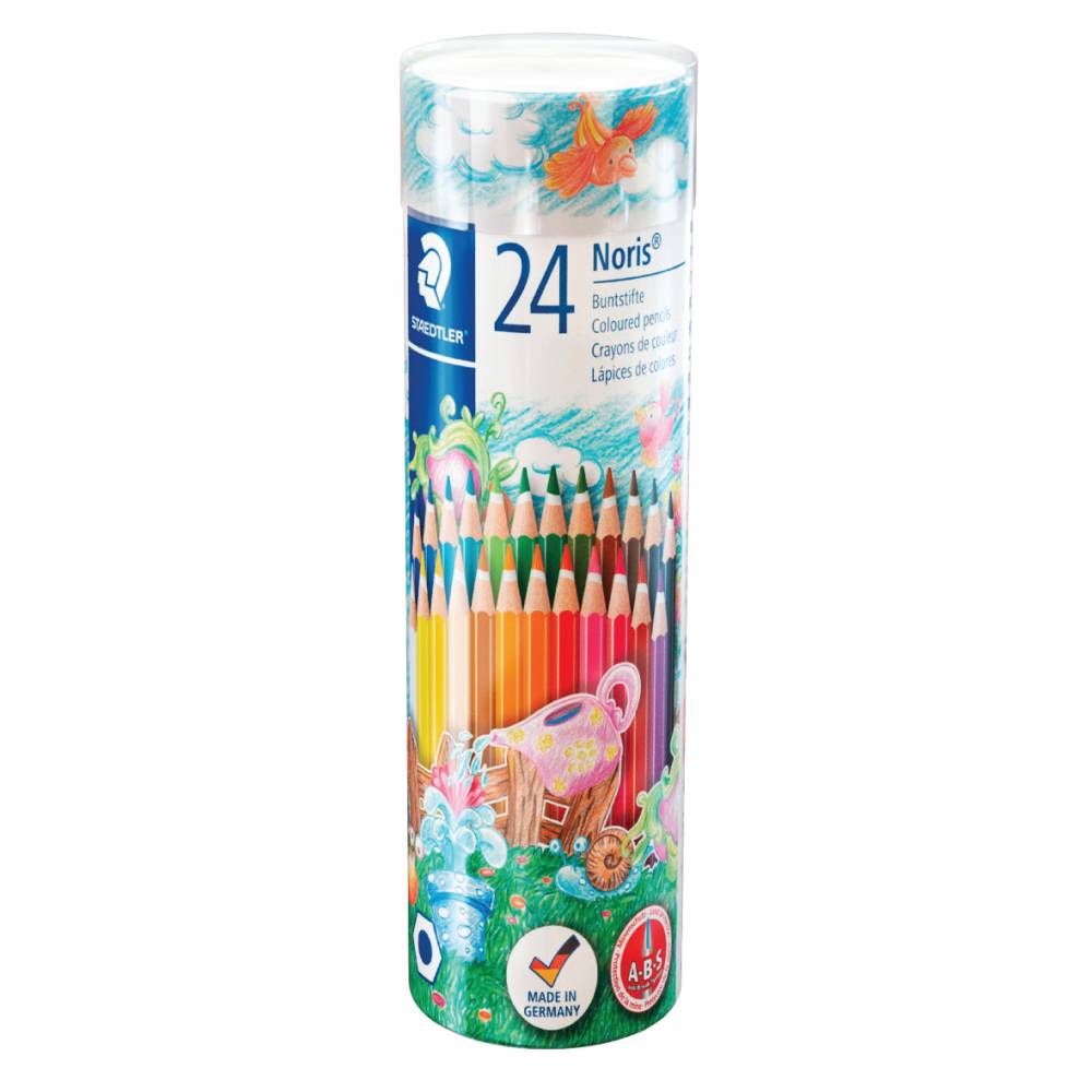 Staedtler Color Pencil Cylinder - (Pack of 24) - Al Masam Stationery LLC