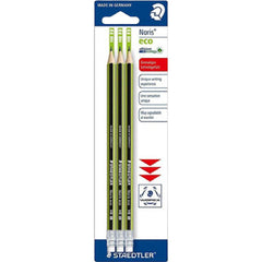 Staedtler 182-30 Noris Eco Pencil Blister of 3pcs - Al Masam Stationery LLC