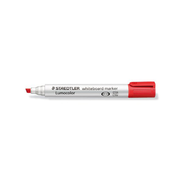 Staedtler 351B White Board marker Chisel Tip - Red - Al Masam Stationery LLC