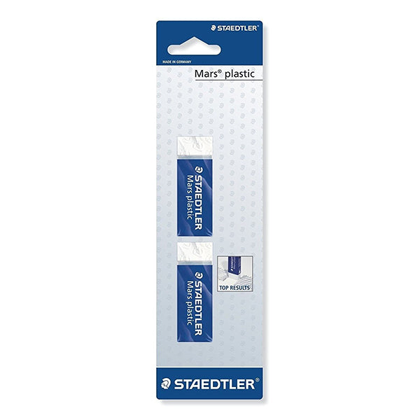 Staedtler Mars Plastic Eraser (Pack of 2) - Al Masam Stationery LLC
