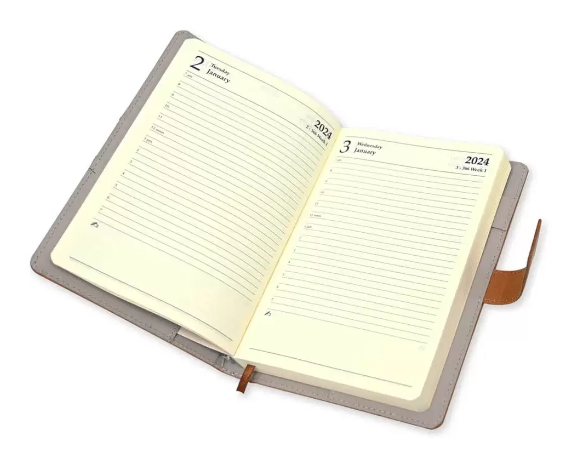 FIS Diary 2024 (English) A5 - FSDI83E21D22 - Al Masam Stationery LLC