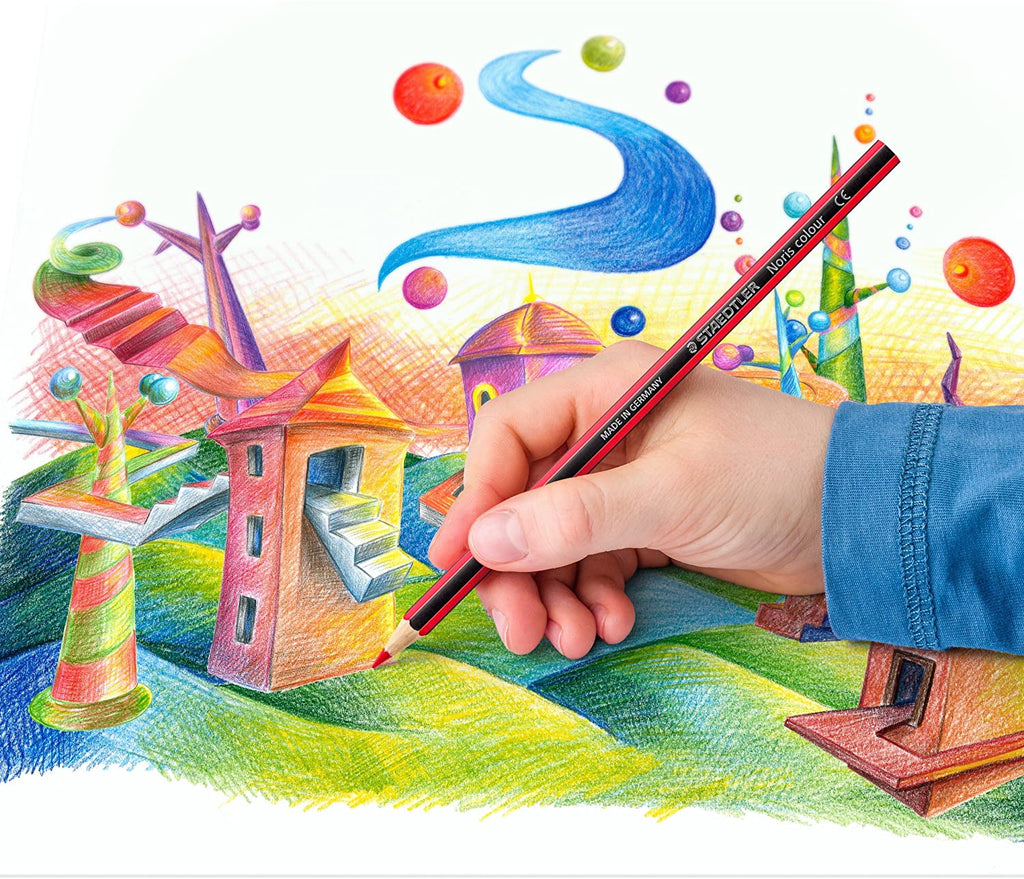 Staedtler 185-C Noris Colour pencils - (24 Pcs) - Al Masam Stationery LLC