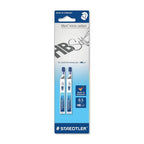 Staedtler 250-05-BB Mars HB 0.5mm soft writing lead in a close-up view, showcasing its fine tip and smooth texture.