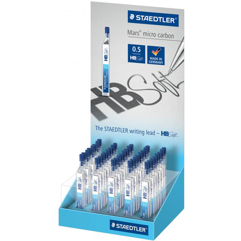 Staedtler 250-05 Mars HB soft writing lead 0.5mm Display of 40Pcs - Al Masam Stationery LLC Main image