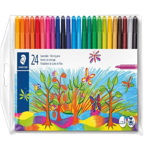 Staedtler 325-WP24 Fibre-Tipped Pen - Al Masam Stationery LLC Main image