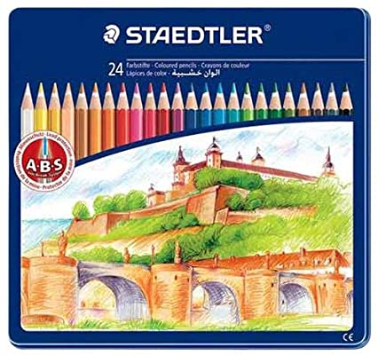 Staedtler Coloured Pencils - (ST-145-CM24) - Al Masam Stationery LLC Main image