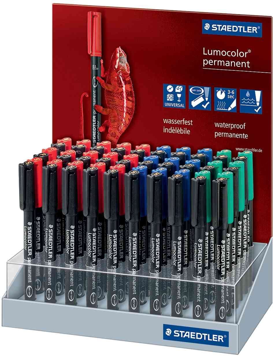 Staedtler Lumocolor 31 Universal Display of 60 Pcs (31PS/CA60) - Al Masam Stationery LLC Main image