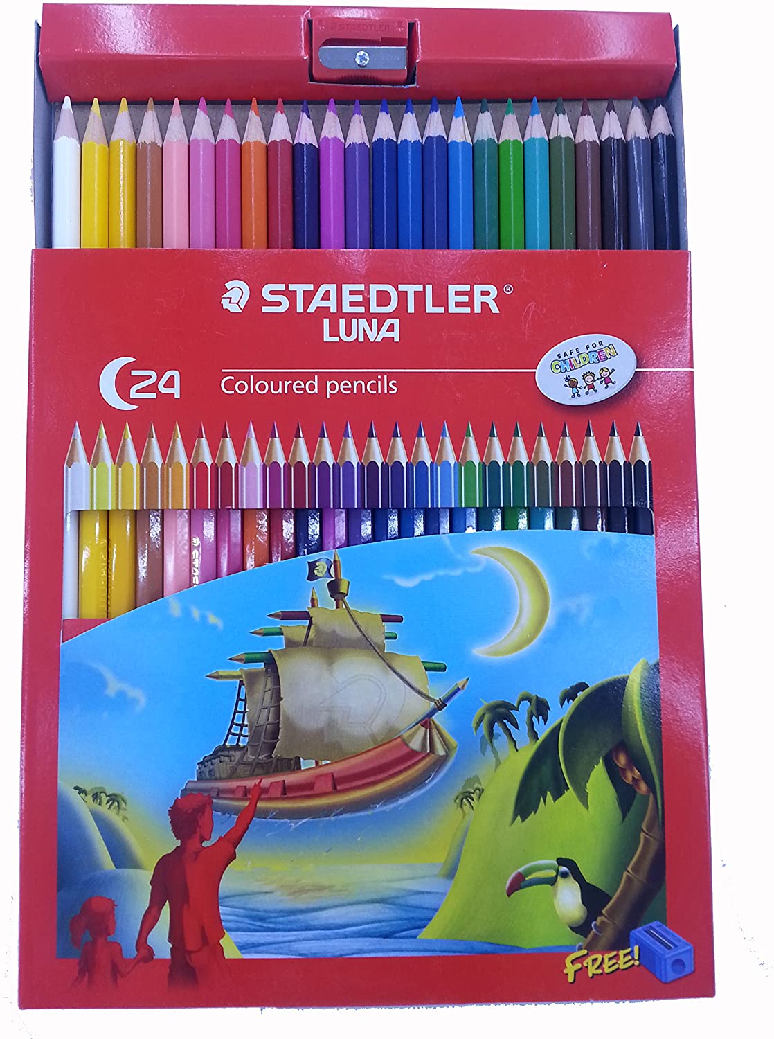 Staedtler Luna Colouring Pencils - (24 Pcs) - Al Masam Stationery LLC Main image