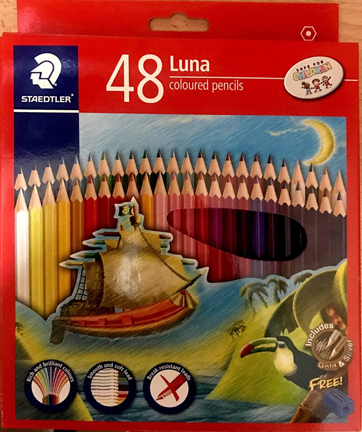 Staedtler Luna Colouring Pencils - (48 Pcs) - Al Masam Stationery LLC Main image