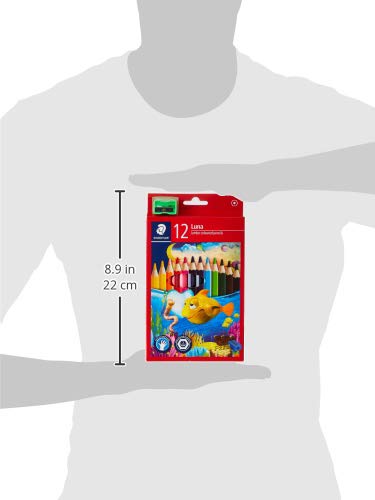 Staedtler Luna Jumbo Colouring Pencils 12 Colors Secondary image
