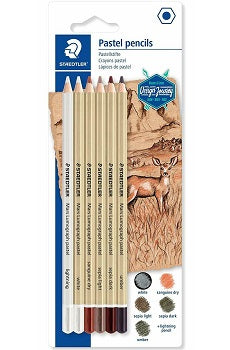 Staedtler Mars Lumograph Pencil Pastel - Al Masam Stationery LLC Main image