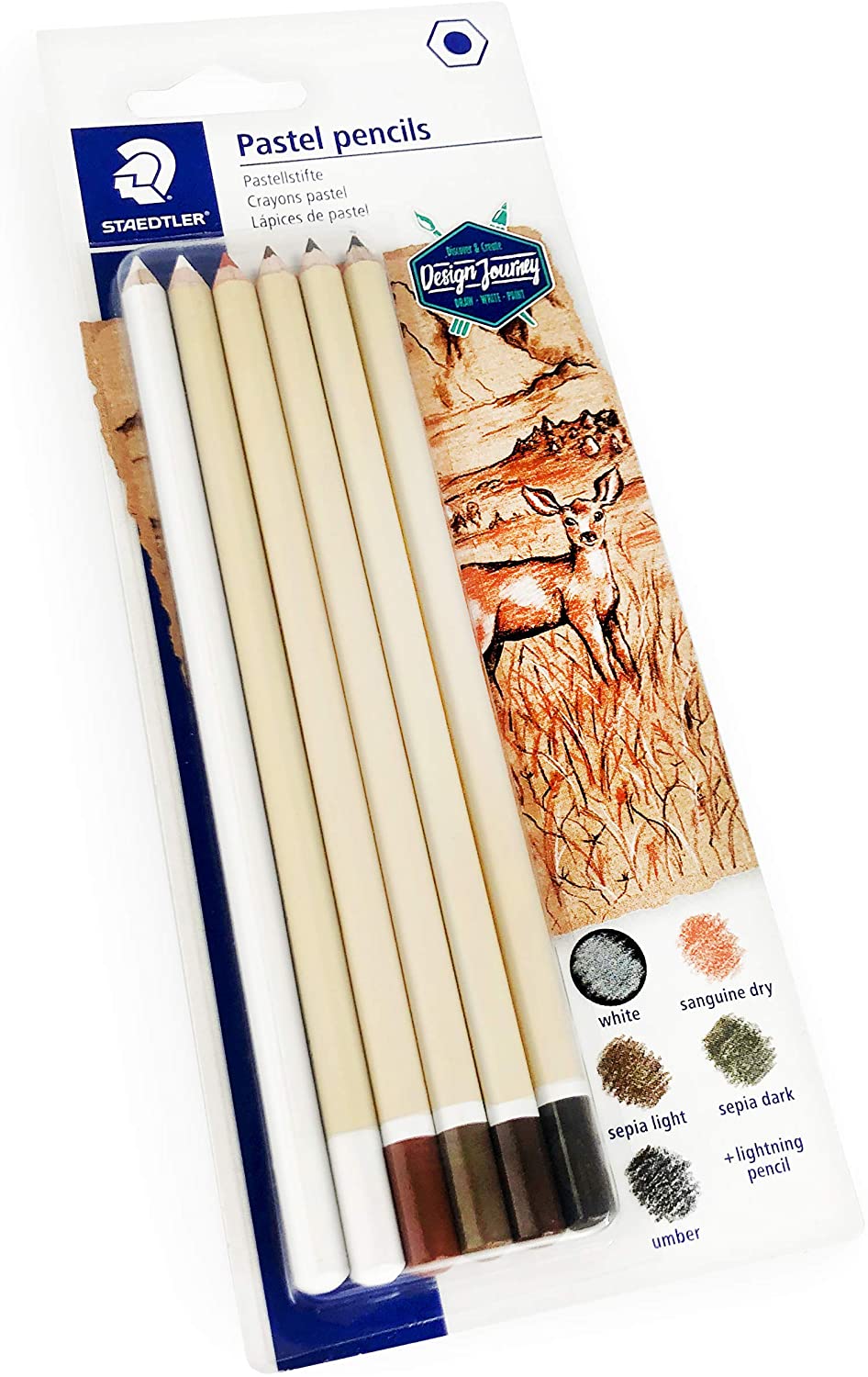 Staedtler Mars Lumograph Pencil Pastel Secondary image