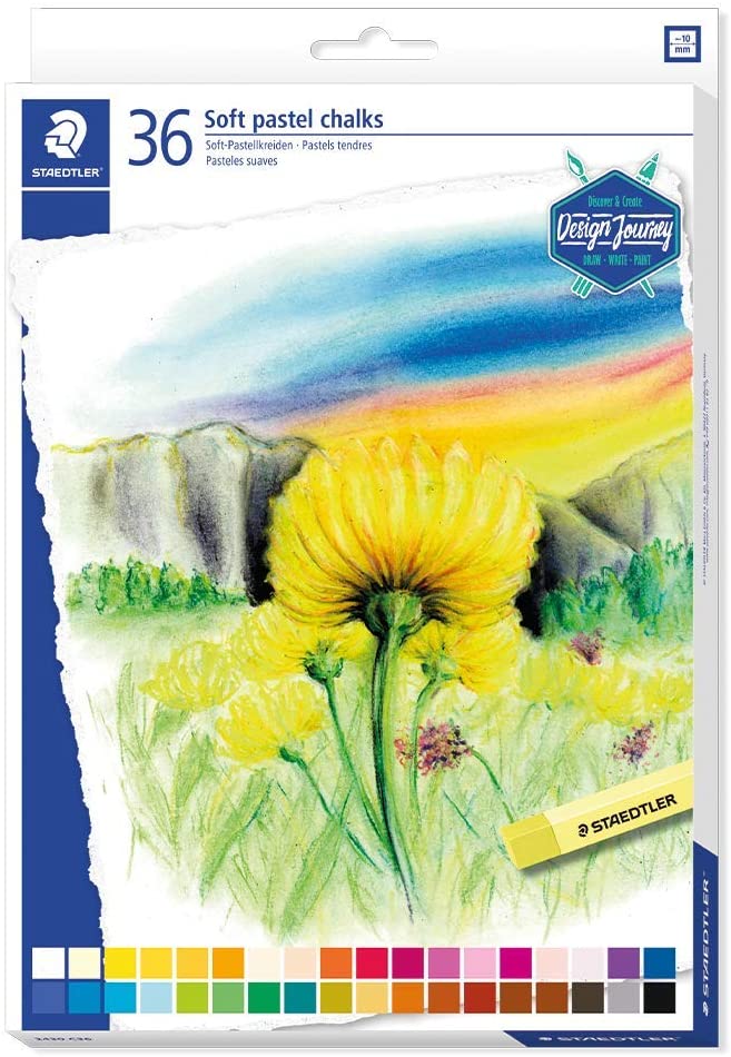 Staedtler 2430-C36 Soft pastel chalks - Al Masam Stationery LLC Main image