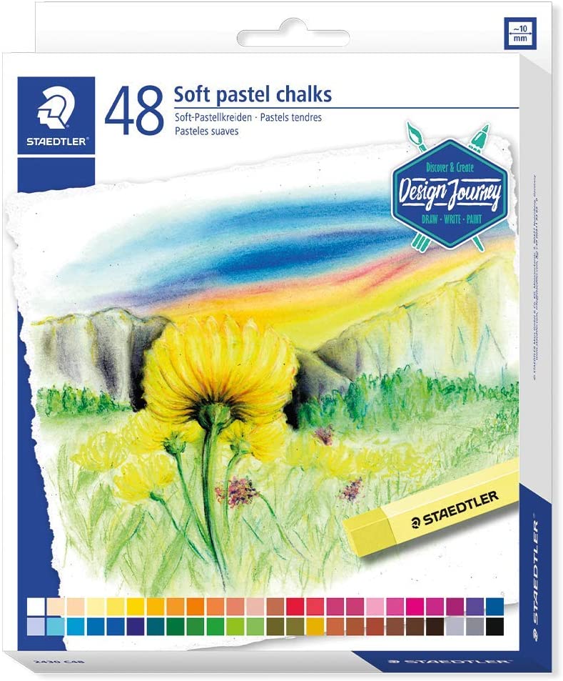 Staedtler 2430-C48 Soft pastel chalks - Al Masam Stationery LLC Main image