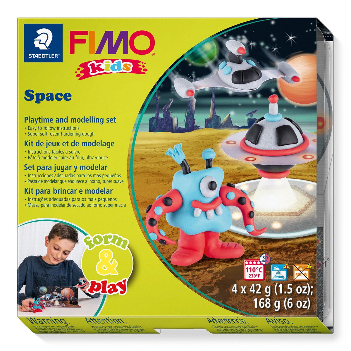 Fimo Kids Form & Play Pets 4x42g - Al Masam Stationery LLC Main image