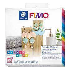 Fimo Soft Ear rings 4x25g - Al Masam Stationery LLC Main image