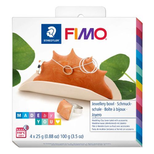 Fimo Soft Jewellery Bowl 4x25g - Al Masam Stationery LLC Main image