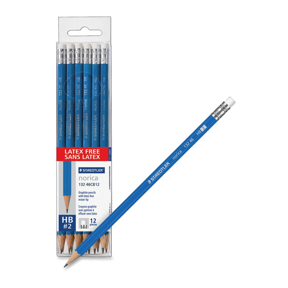 Pencil Staedtler Norica with Rubber Tip(132) - Al Masam Stationery LLC Main image
